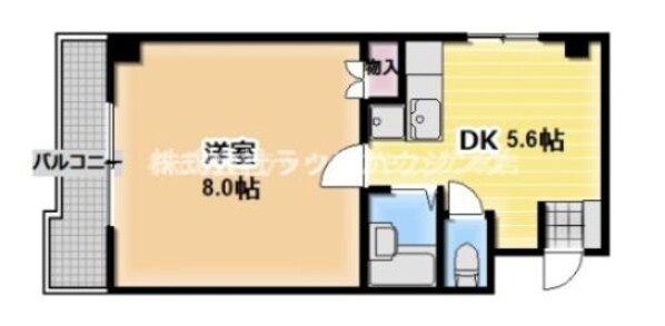 坂下ハイツⅢの物件間取画像